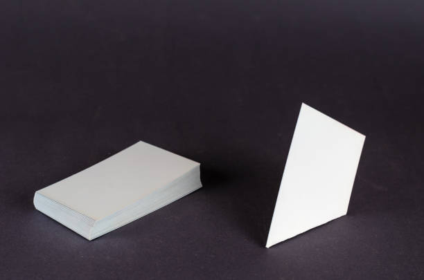 istock Abstract geometric composition of white quadrangles on a gray ba 1324961849