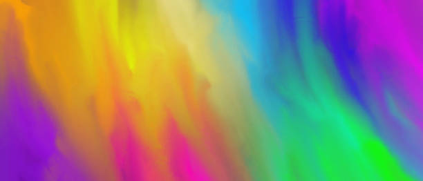 istock Vibrant colorful background. Abstract artistic splash of paints artwork. 1324967865