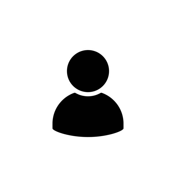 ilustrações de stock, clip art, desenhos animados e ícones de flat user avatar icon. member sign. isolated human symbol. - people director editorial computer icon