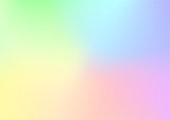 Rainbow gradient background vector illustration.