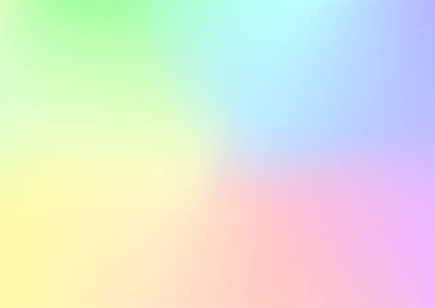 Rainbow gradient background vector illustration. Vector illustration. pastel colored stock illustrations