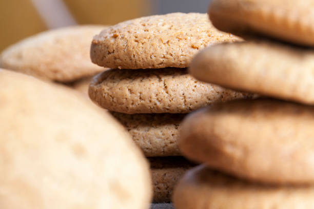 istock cookies baked with oatmeal and wheat flour 1324986489