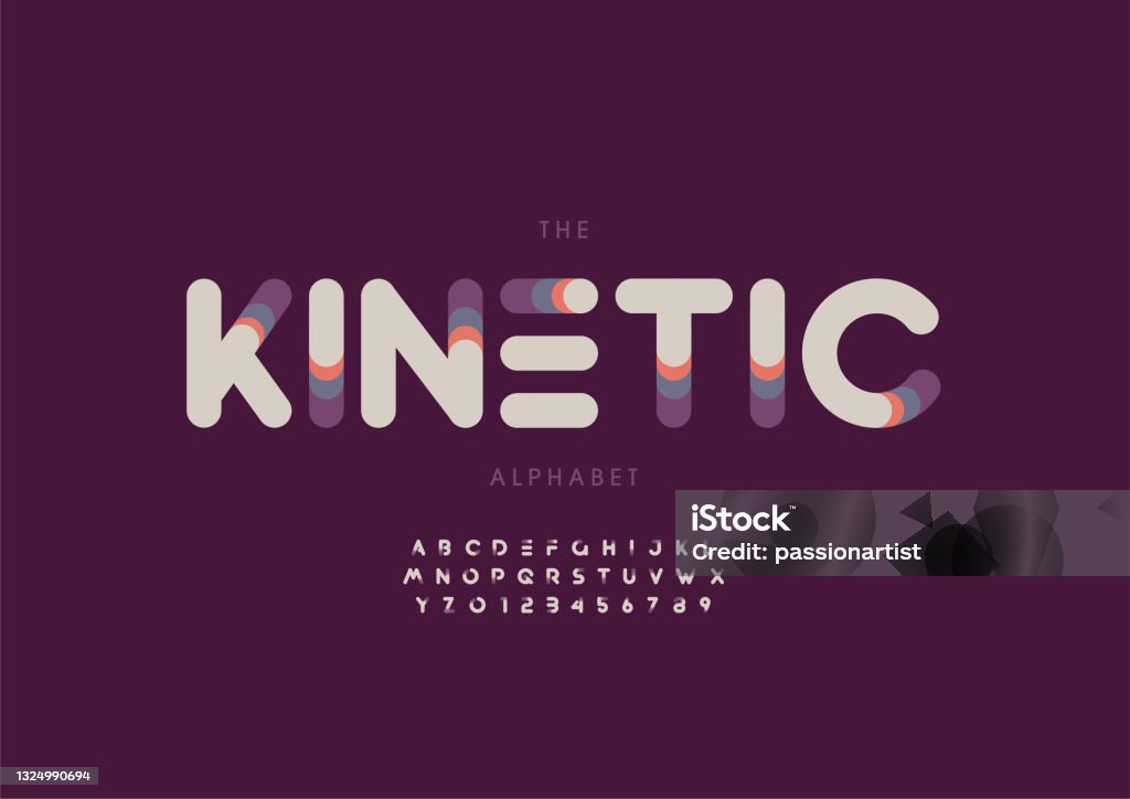 Kinetic Letters R Kinetic Alphabet Stock Illustration - Download Image Now - Abstract ...