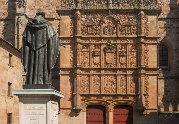 Gate of Salamanca University, Spain