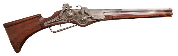 istock Ancient gun, ready to be used once again 1324997868