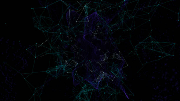 istock Abstract Background for Media. Polygonal Shape Gradients. Abstract Geometric Decoration. 1325000287