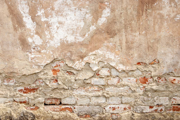 istock Texture of damaged brick wall 1325011478