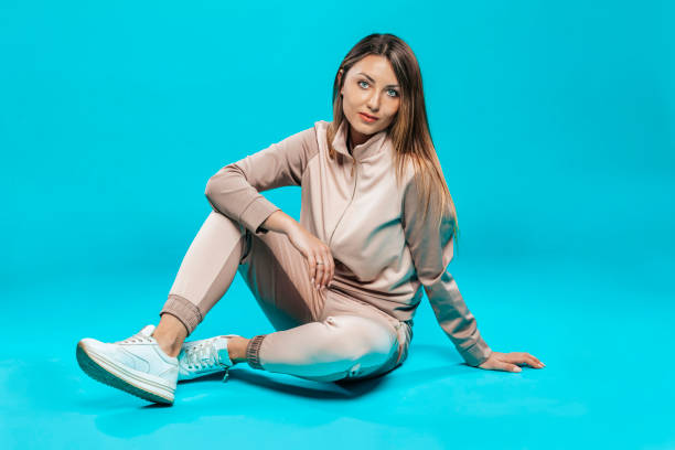 istock Young sportswoman working on studio shoot 1325016250