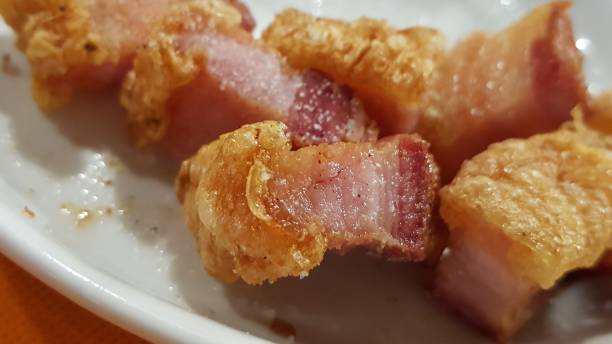 istock Fried pork nose and mask 1325039613