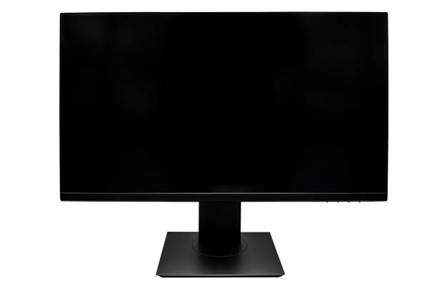 istock Lcd screen monitor isolated on white background 1325043472