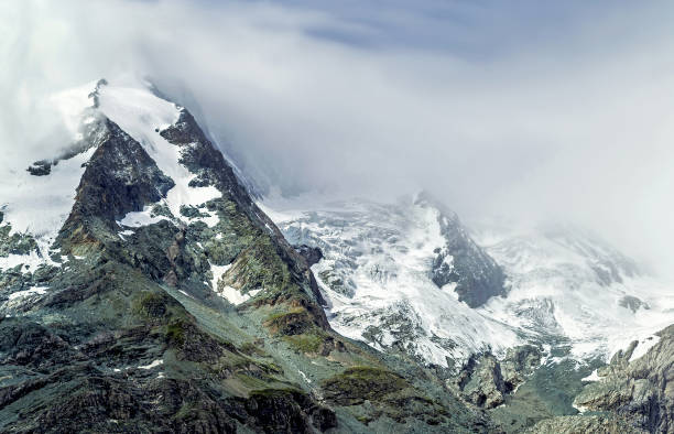istock Glacier Grossglockner landscape with snowy mountain peaks. 1325044865