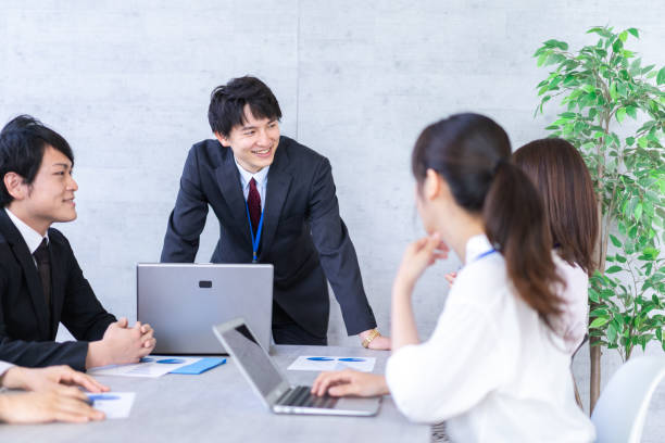 istock Business persons working in an office 1325045123