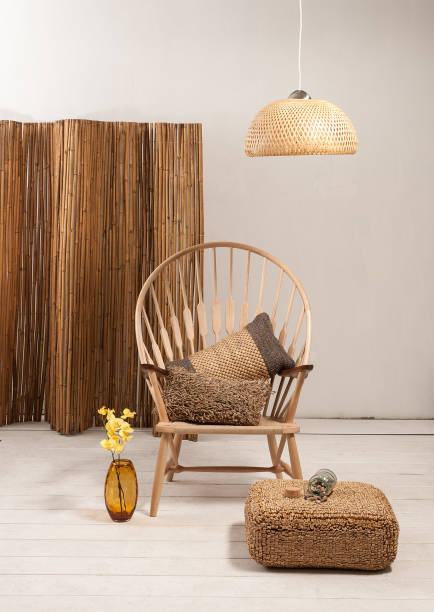 istock modern home interior living room with wicker product concept 1325049206
