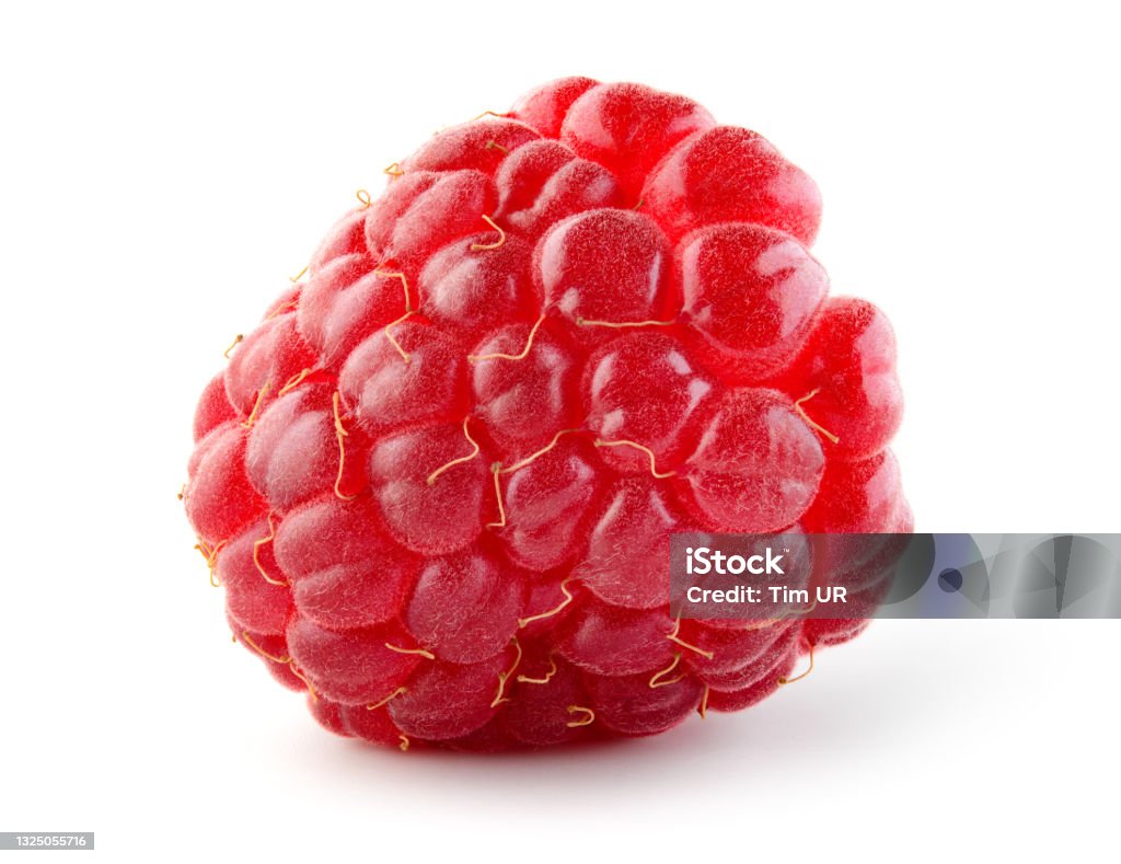 Raspberry Reference Photo Raspberry Isolated Fresh Raspberry On White Background Stock Photo ...