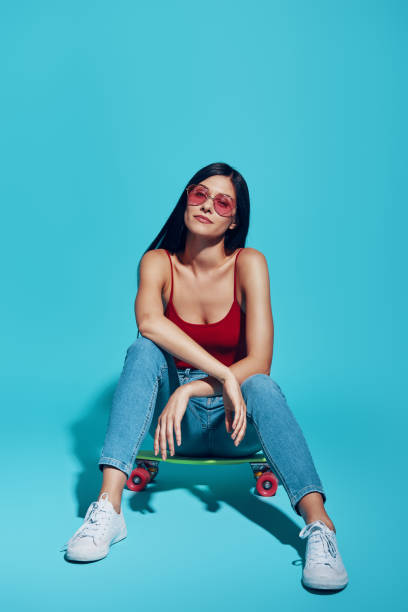 istock Attractive young woman looking at camera 1325057341