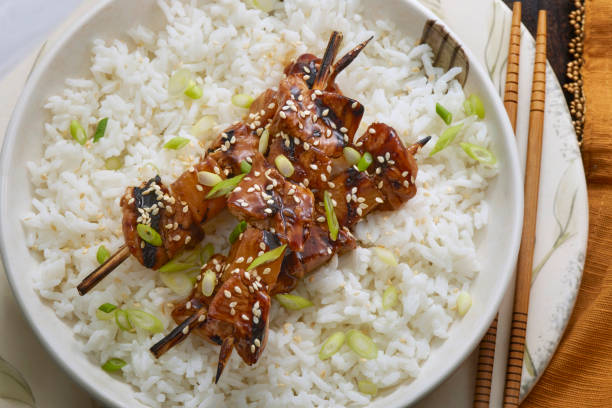 BBQ Pineapple Chicken Skewers
