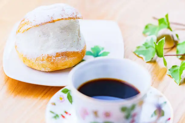 Photo of Itarian traditional sweets brioche Maritozzo