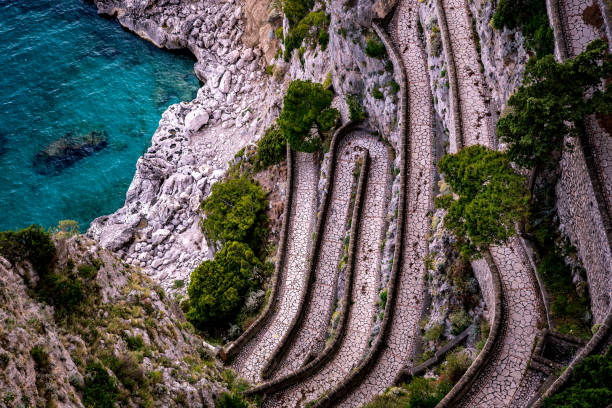 istock Via Krupp i, Capri island, italy 1325064047