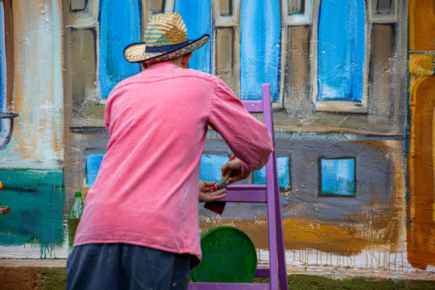 istock There is no obstacle that a painter cannot cross to create an amazing work of art 1325072989