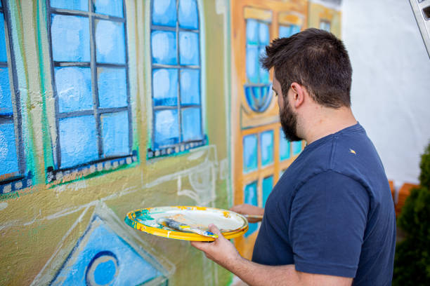 istock Details are so important when you paint a mural 1325073357