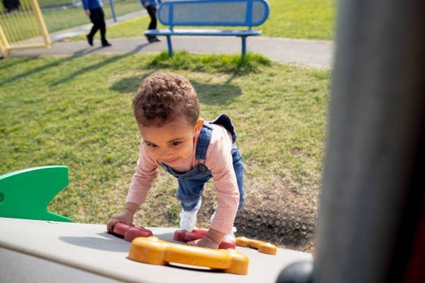 istock Little Boy Playing in the Park 1325080671
