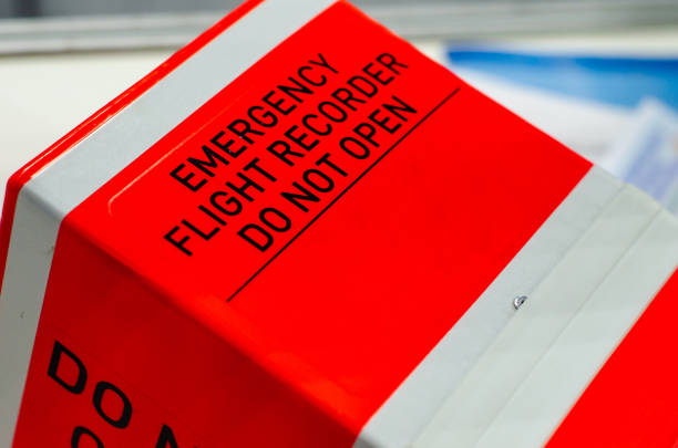 istock Close-up of emergency flight recorder 1325083370