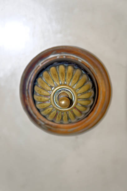istock Antique vintage old ring bell button 1325085959
