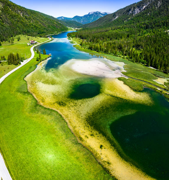 pillersee lake near St. Ulrich - austria