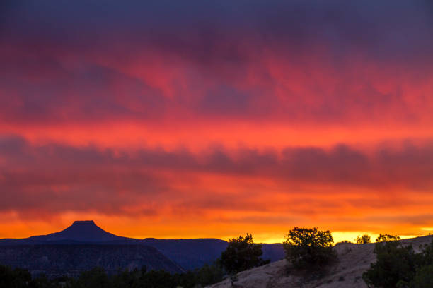 istock colorful sunset over New Mexico desert 1325090364