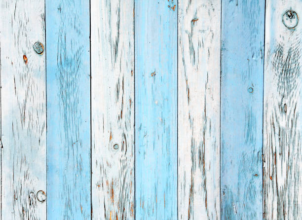 istock Ancient wooden planks with cracked paint 1325090867