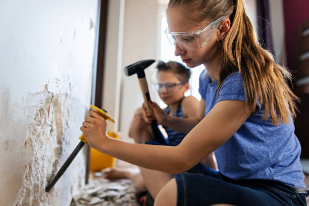 istock Kids helping in home renovation 1325093754
