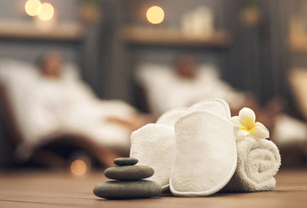 istock Still life closeup of a tranquil spa arrangement 1325095220