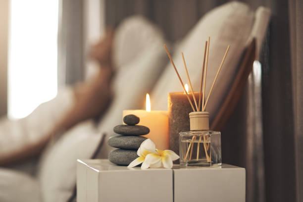 istock Still life closeup of a tranquil spa arrangement 1325095285