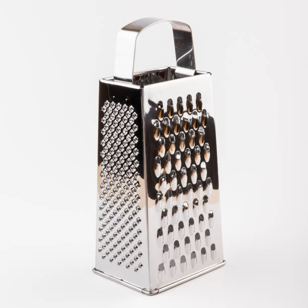 istock Shiny stainless steel cheese grater 1325111990