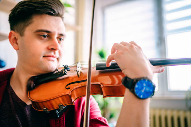 istock Musician with his violin 1325116809