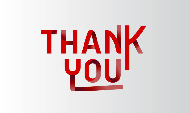 istock The word Thank you. Vector banner with the text red color. Vector eps 10 1325132530