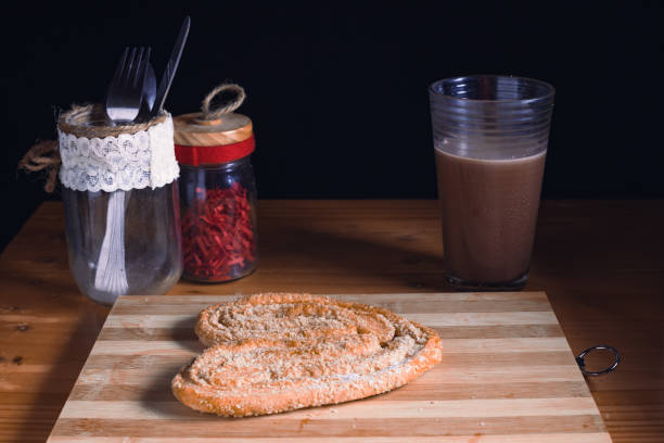 istock eat sweet bread with chocolate cup 1325133842