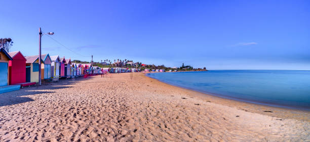 istock Brighton beach bathhouses during Autumn Apr 2019 (Melbourne, Victoria, Australia) 1325146892