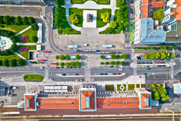 istock Zagreb central train station and King Tomislav square aerial view 1325155846
