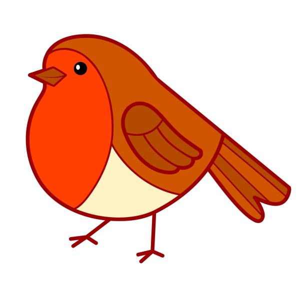 istock Christmas cartoons clip art . Bird clipart vector illustration 1325159218