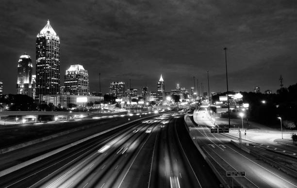 istock Atlanta Skyline at Night. 1325167792