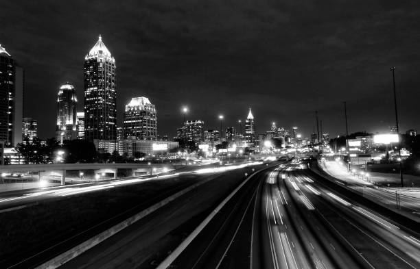 istock Atlanta Skyline at Night. 1325167807