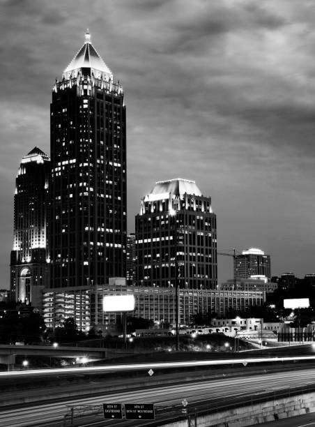 Atlanta Skyline at Night.
