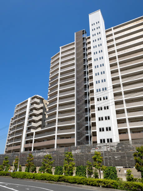 istock Large condominium in a residential area 1325168988