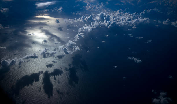 nuvole di lord howe island - lord howe island foto e immagini stock