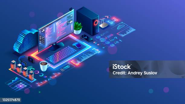 Development Pic Software Web Development Programming Concept Api Program Code In ...