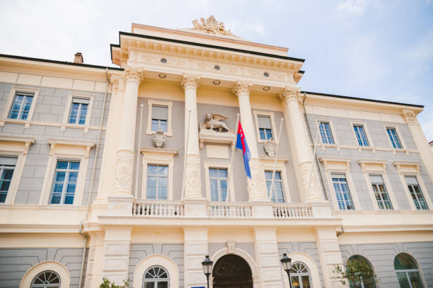 istock Piran City Hall 1325183412