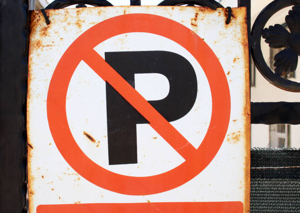 istock close-up no parking sign background 1325193853
