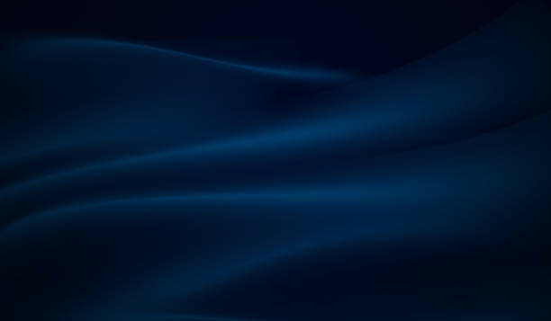 istock abstract curve and wave on navy blue background 1325195129