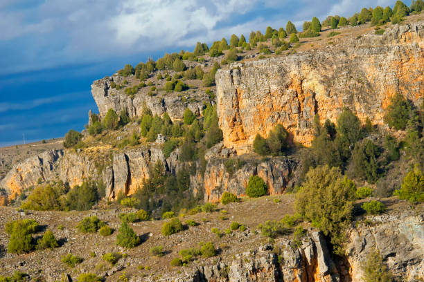 istock River Gorges, Hoces del Duraton Natural Park, Spain 1325200741